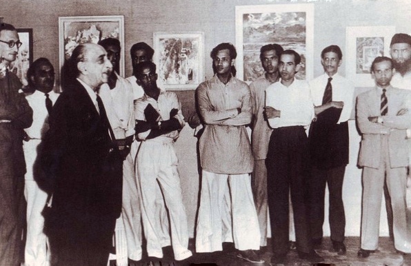 (Exhibition of the Progressive Artists' Group)