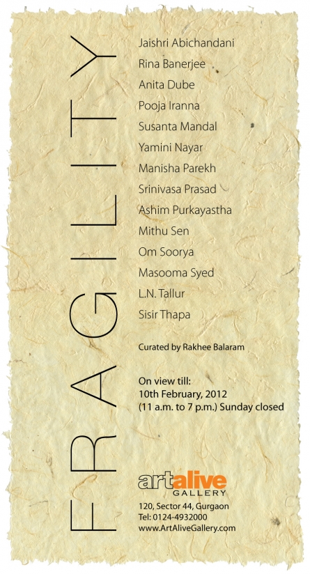 Fragility | Curated by Rakhee Balaram