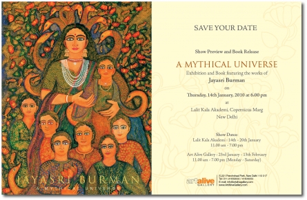 A Mythical Universe | Solo Show of Jayasri Burman