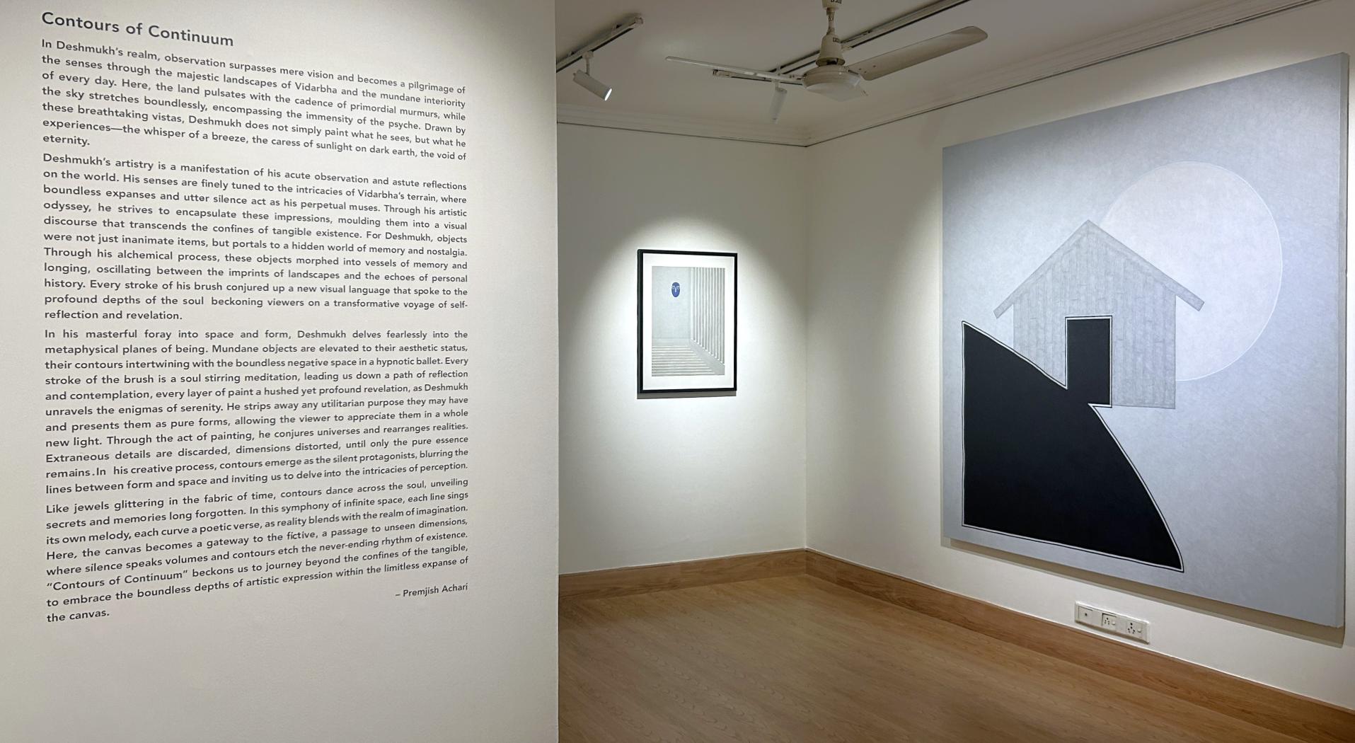 Yashwant Deshmukh: Contours of Continuum