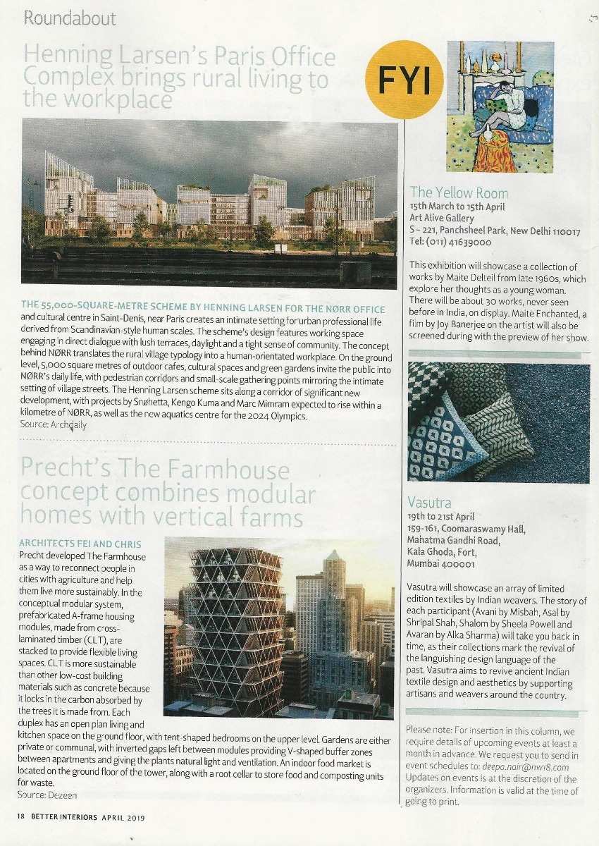 Better Interiors Magazine April 2019