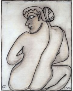 Seated Nude from Back