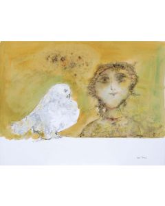 Young Girl with Pigeon 