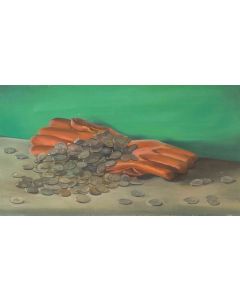 Coins and Rubber Gloves