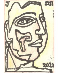 Face (Scratched)