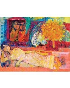 Young Lady Dreaming