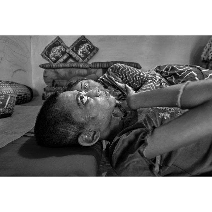 Aleena Shakir Beg and her Mother at their Home Bhopal 2019