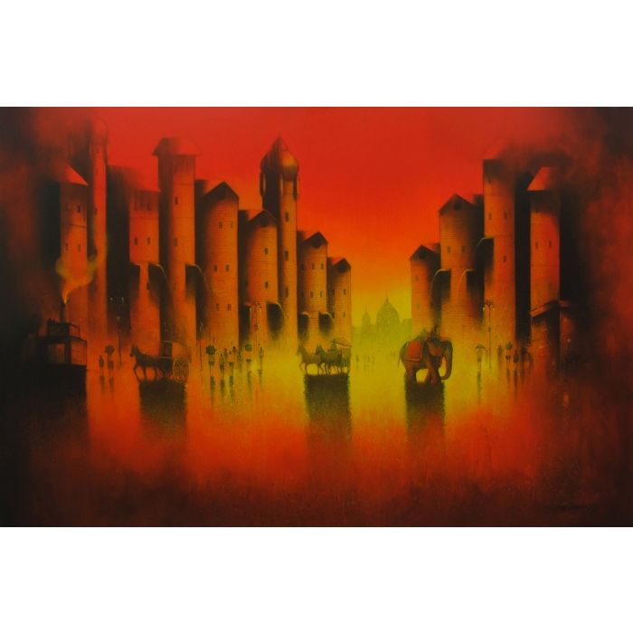 Red Composition