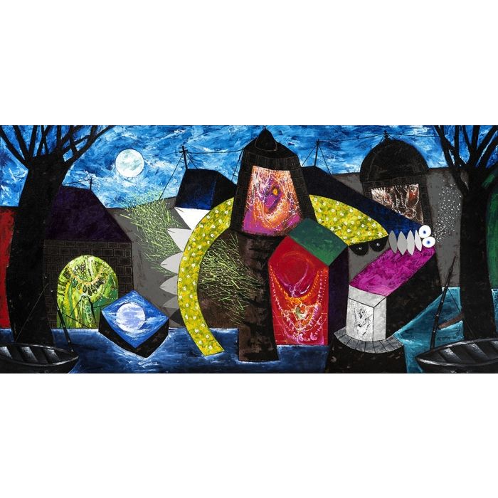 Moon in the Landscape 