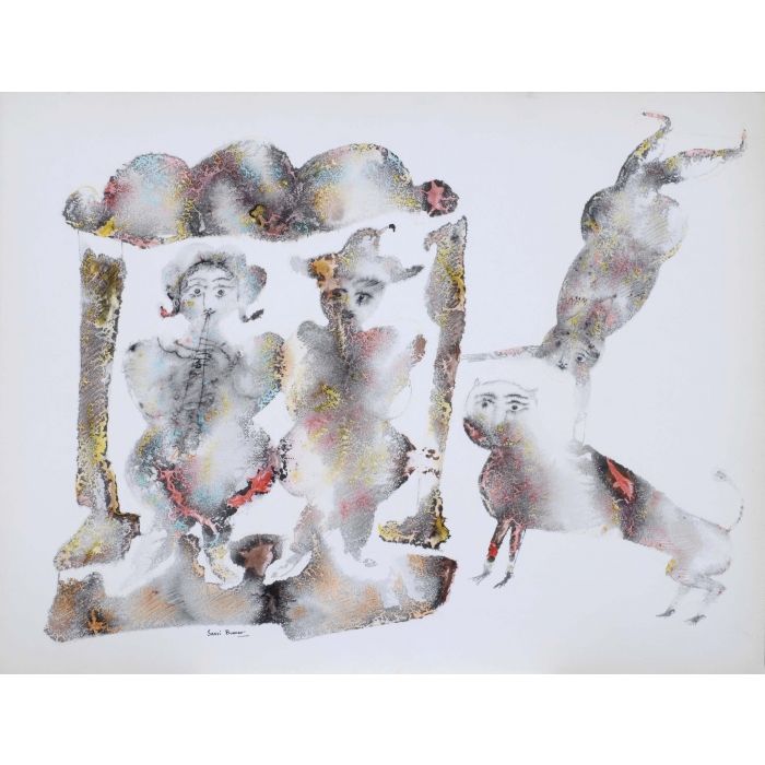 2 Musicians Under a Canopy 