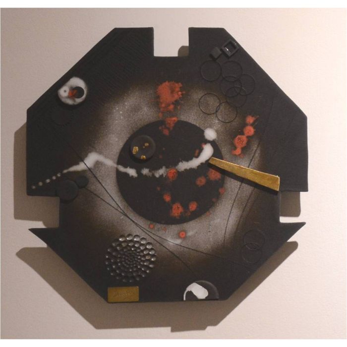 Circle with Many centers and no Circumference, Big Abstract- 1
