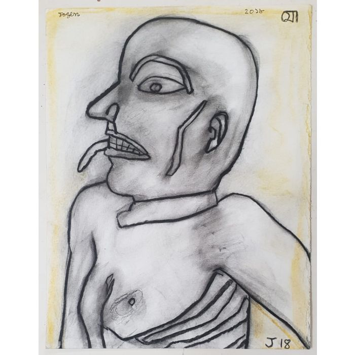 Man with Protruded Tongue