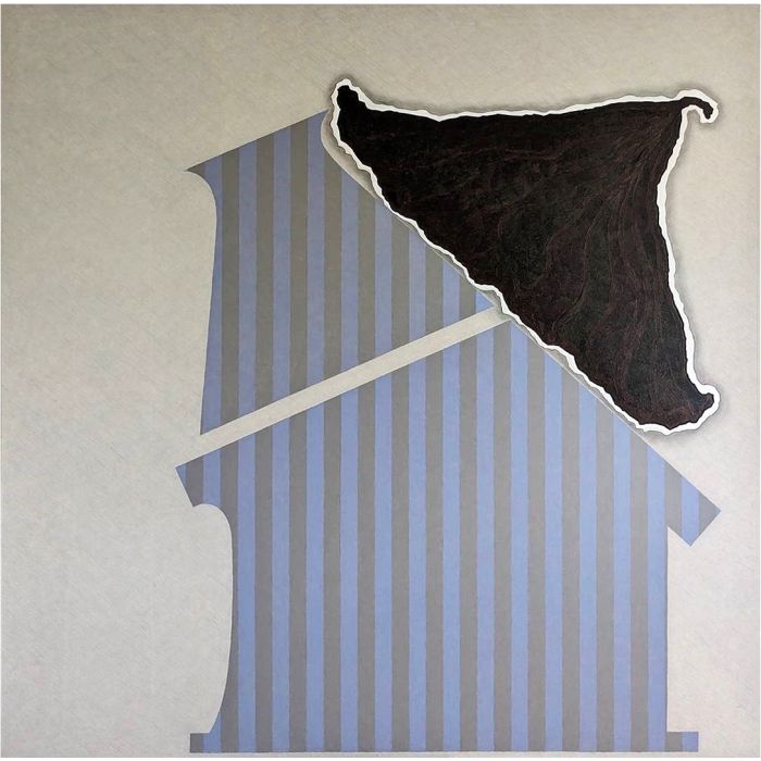 Falling Flower on the Rooftop