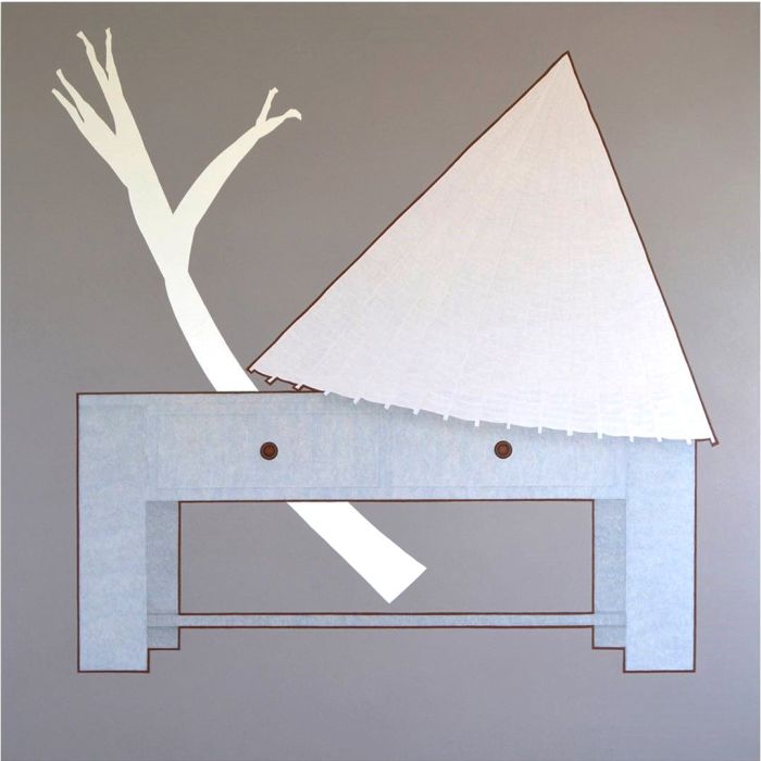 Still life with Wooden Branch